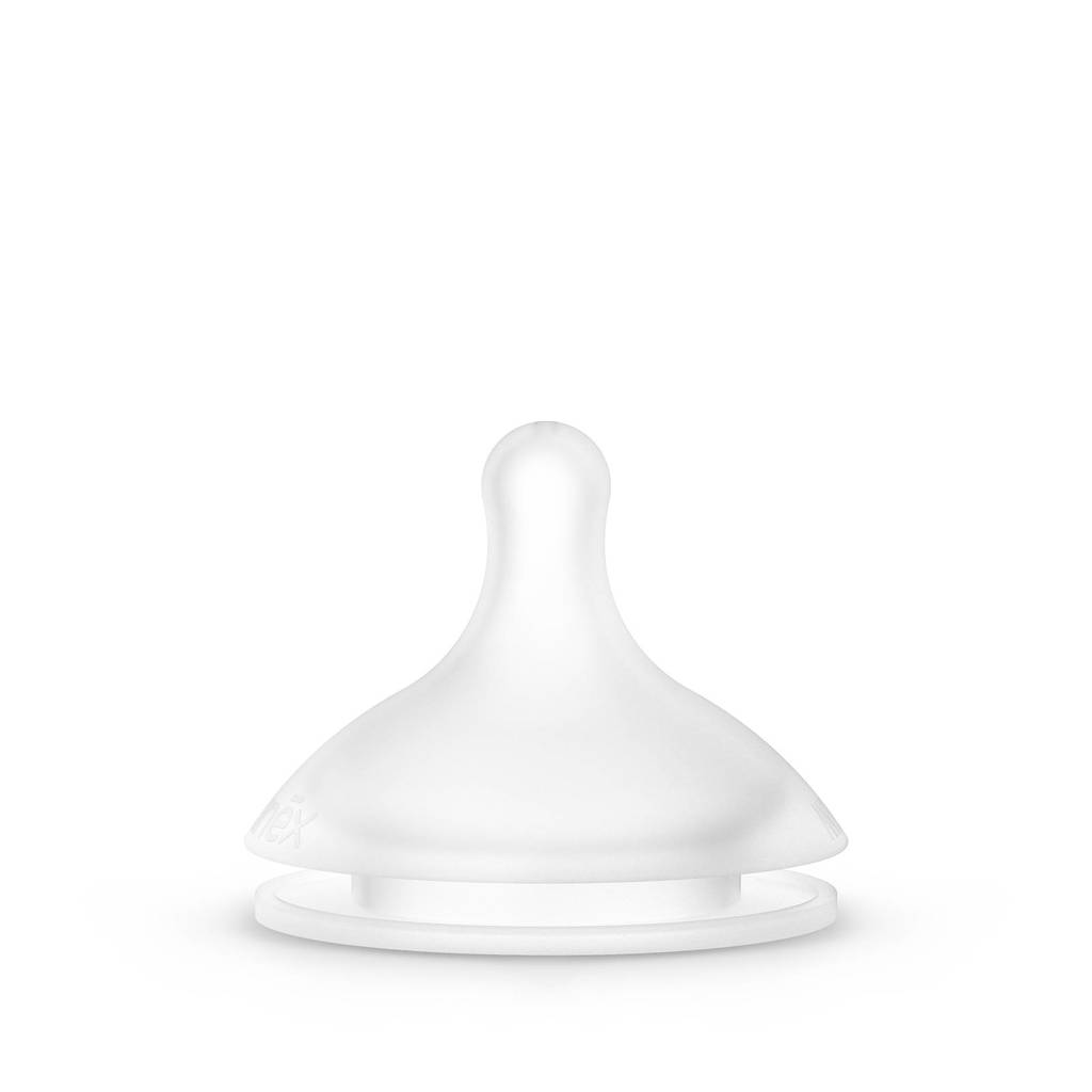 Zuigspeen Silicone Rond Medium Flow (set van 2)