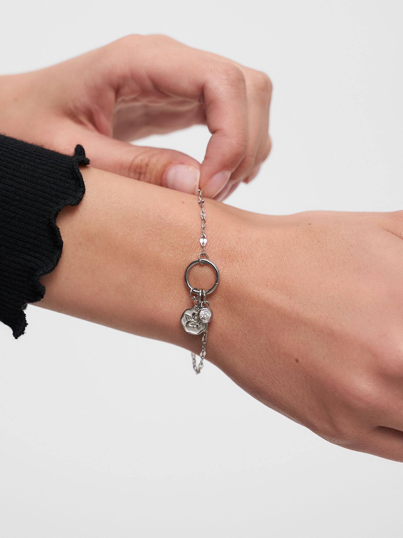 Charms-set - zilver