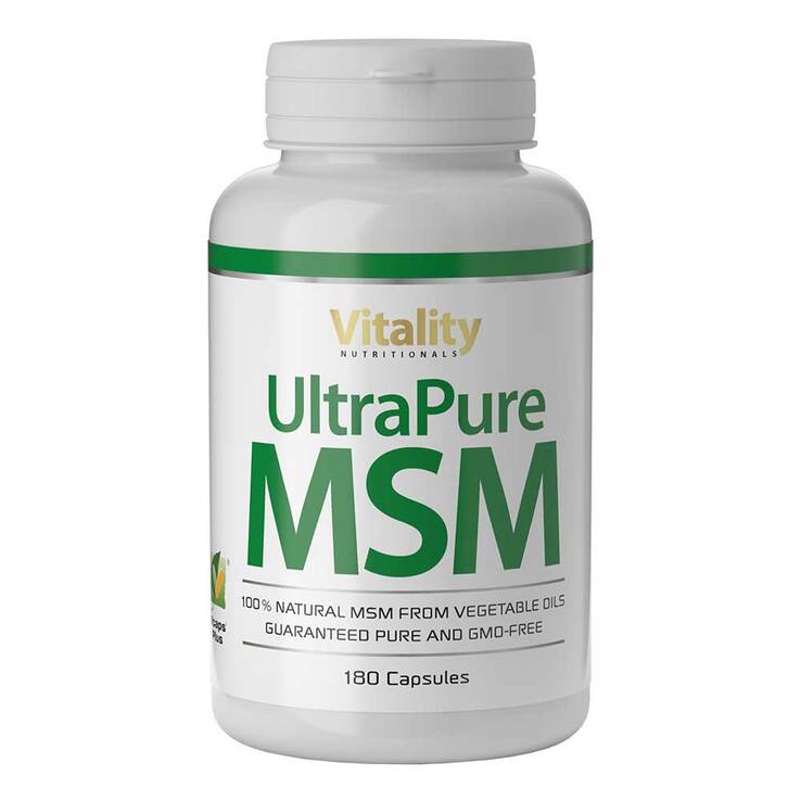 Ultrapure MSM 2000 mg vegan Kapseln, 180 St