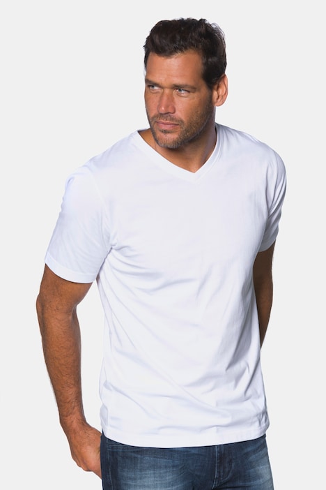 JP 1880 T-Shirt, Basic, V-Ausschnitt, bis 8XL