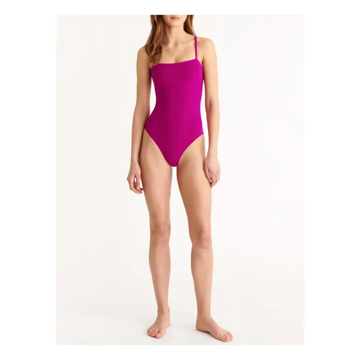 Eres Maillot de Bain 1 Pièce Aquarelle | Rose fuschia