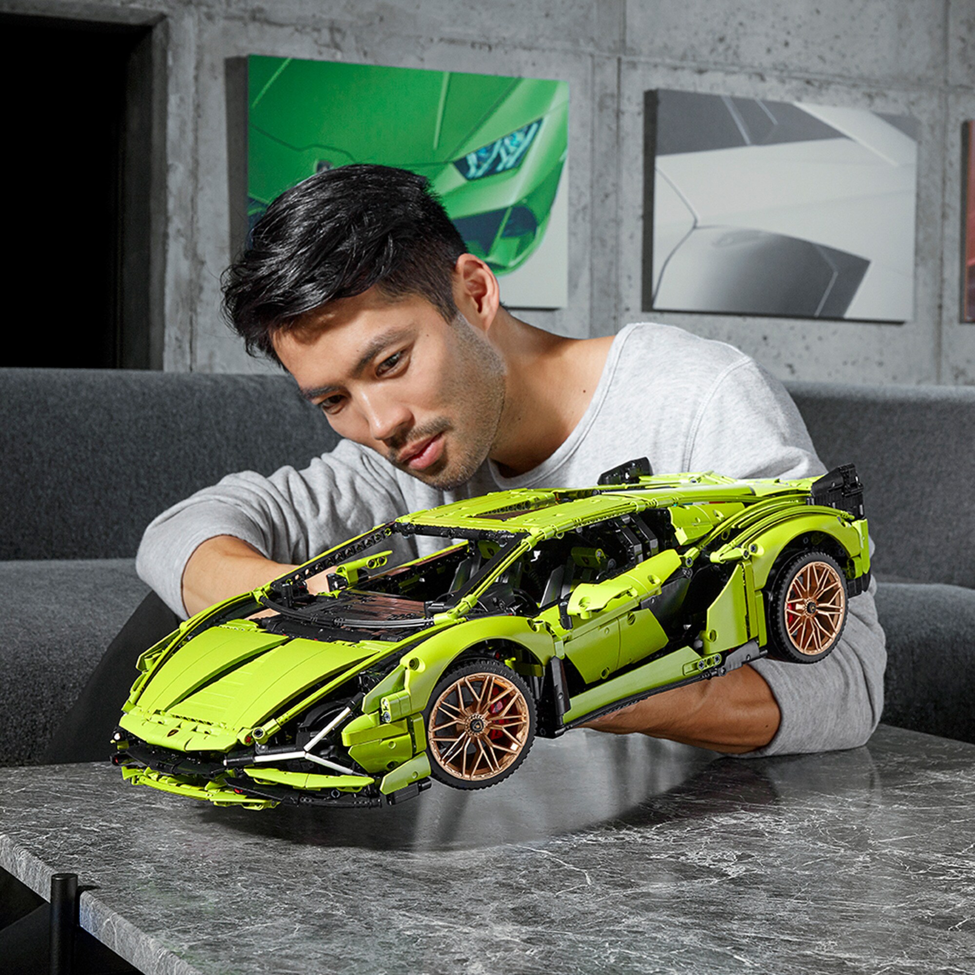 LEGO Konstruktionsspielzeug Technic Lamborghini Sián FKP 37
