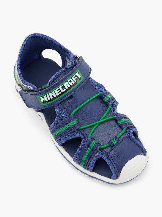 Minecraft Trekkingsandale Blau