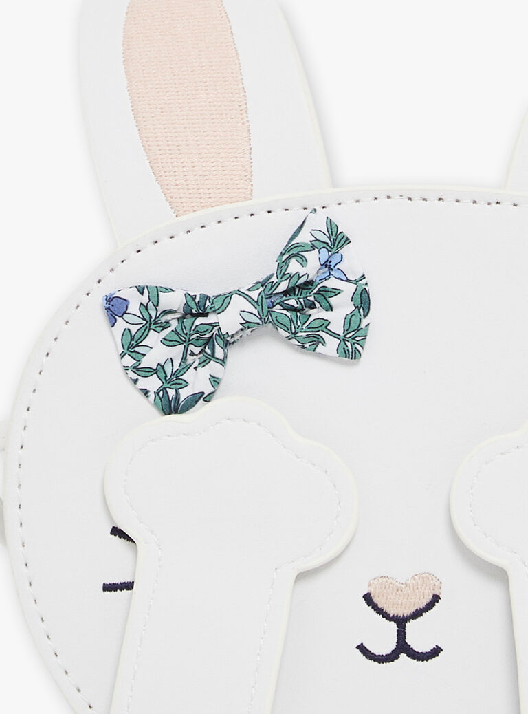 Sac bandoulière lapin blanc