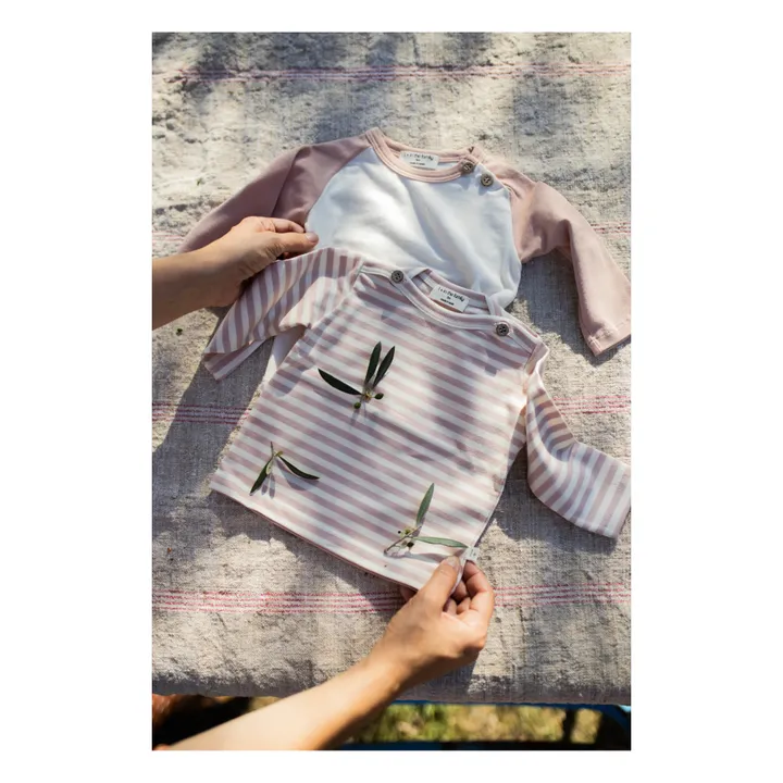 1+ in the family T-Shirt Manches Longues Guim | Vieux Rose