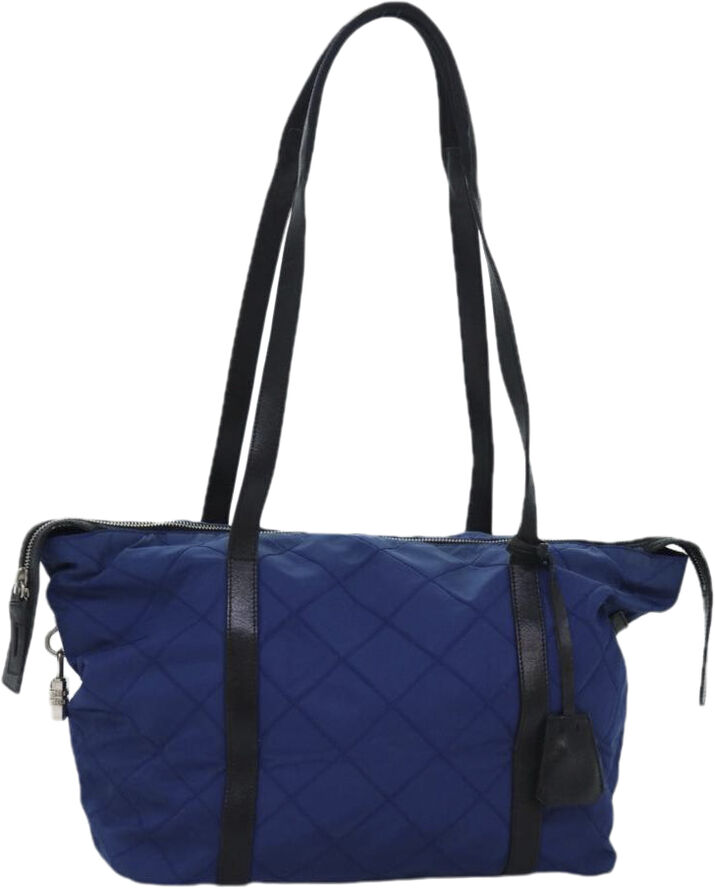 Prada Vintage Prada Tessuto Blue