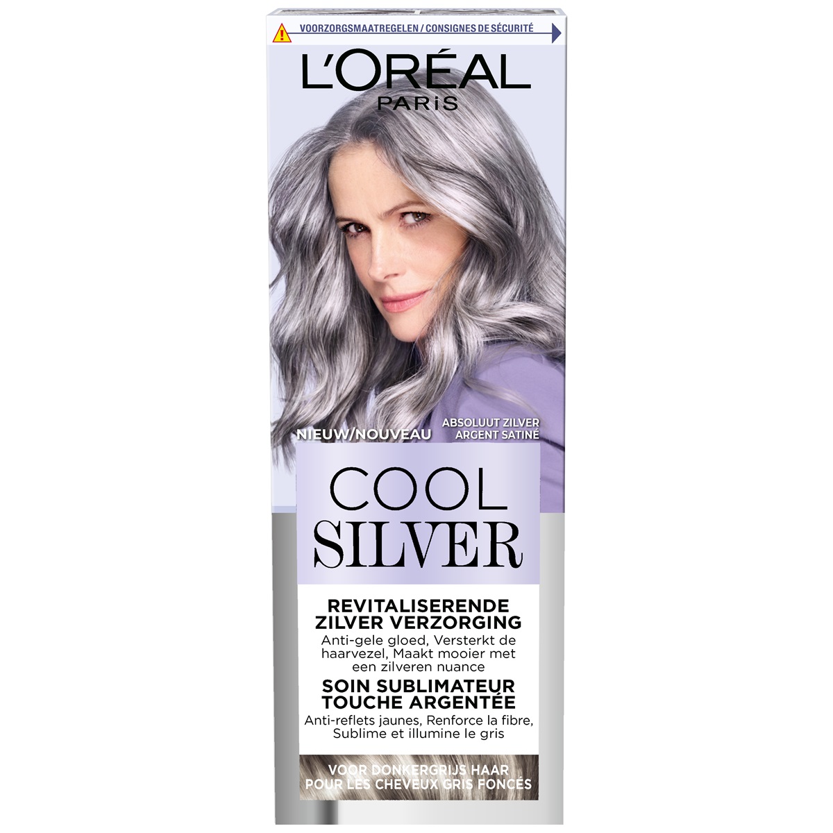 L’Oréal Kleurcreme Cool Silver 3 Absoluut Zilver (1 stuk)