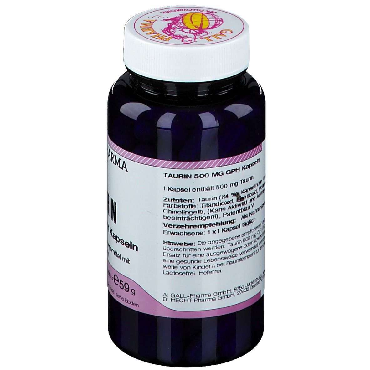 GALL PHARMA Taurin 500 mg