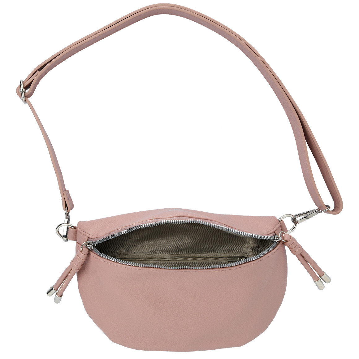 Gina Benotti Damen Hip-Bag aus Lederimitat rosa