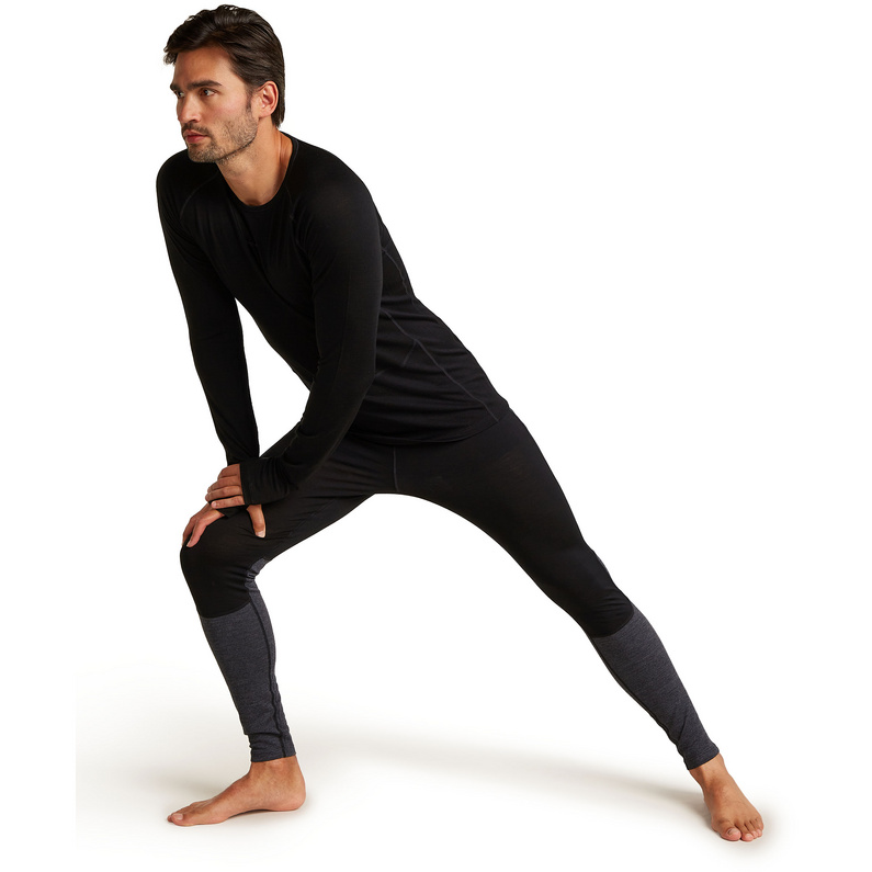 Icebreaker Herren 200 ZoneKnit Crewe Longsleeve
