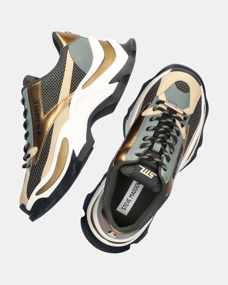 Steve Madden Zoomz Dad Sneakers  - brons