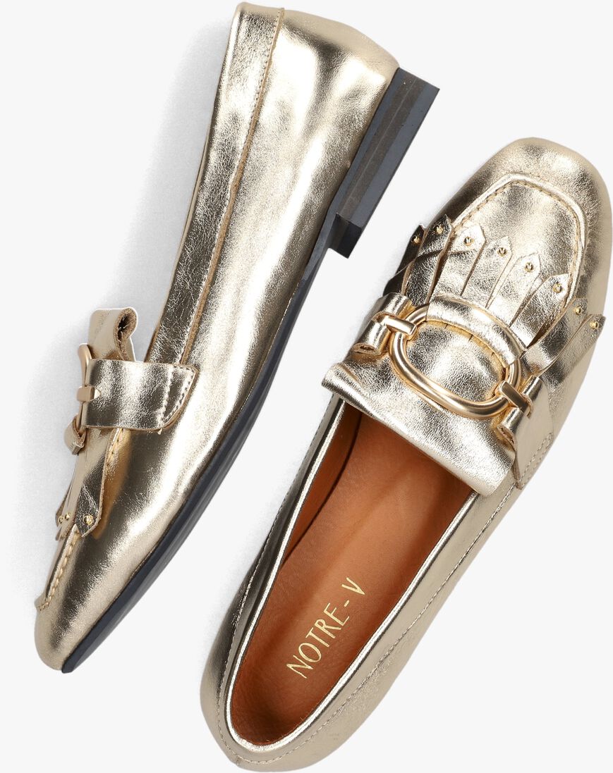 NOTRE-V gouden notre-v loafers 5648