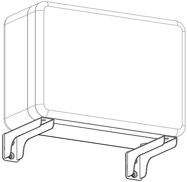 Q Acoustics Q7000 Sub Bracket Unit Supports pour enceintes