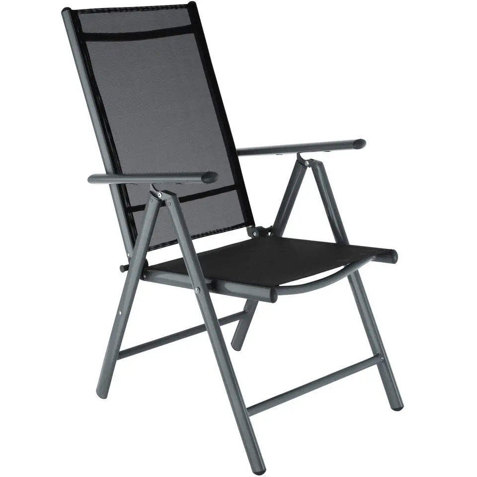 tectake Aluminium tuinset 8 1 - Antraciet