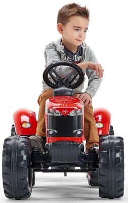 Falk Massey Ferguson S8740 Traktor med Tilhenger