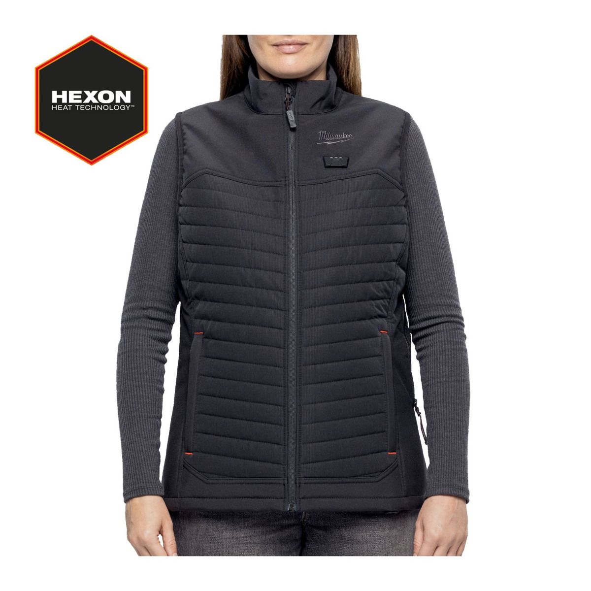 Milwaukee M12™ HPVLBL3-0 (L) HEXON Verwarmde bodywarmer dames zwart - 4932493854