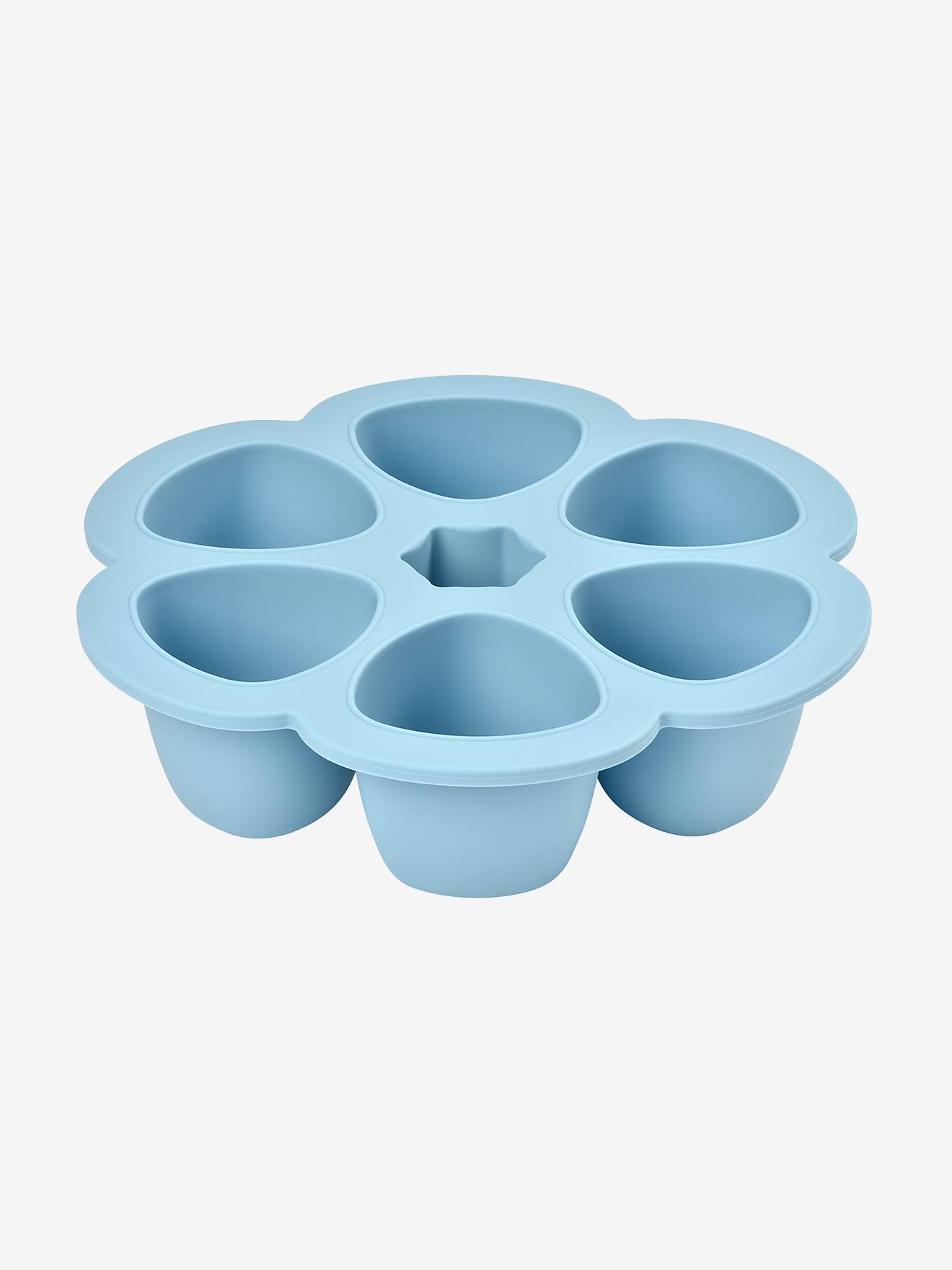 Caixa multiporções, 6 x 150 ml, embalagem especial para congelamento BEABA azul