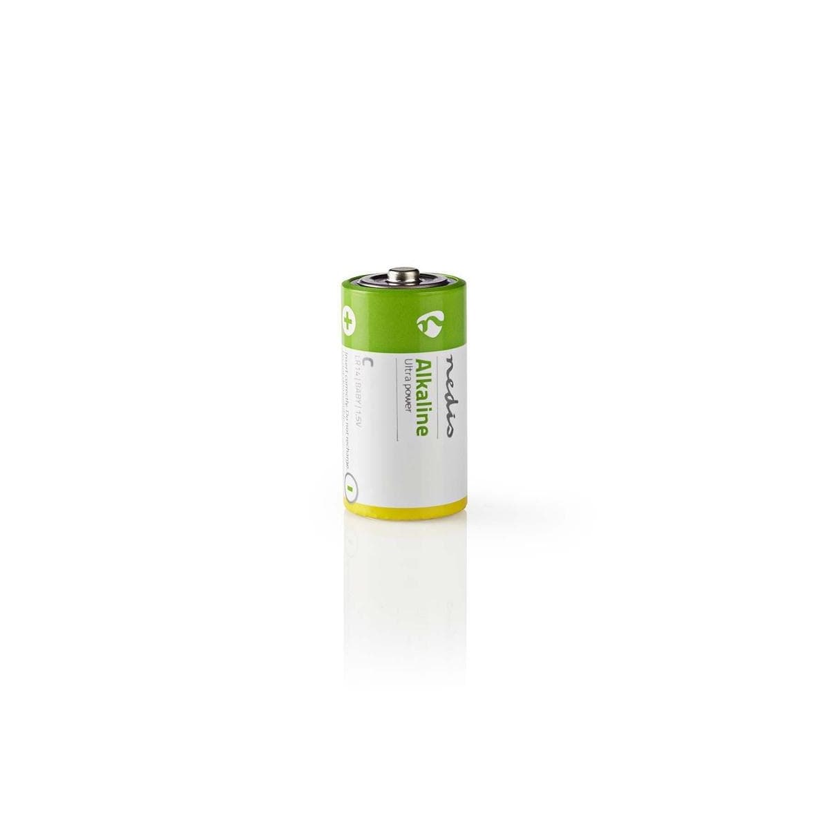 Nedis Alkalisk batteri C | 1.5 V DC | 2-Blister