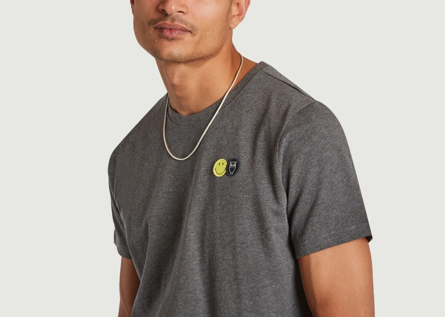 T-shirt Smiley Embroidery KCA