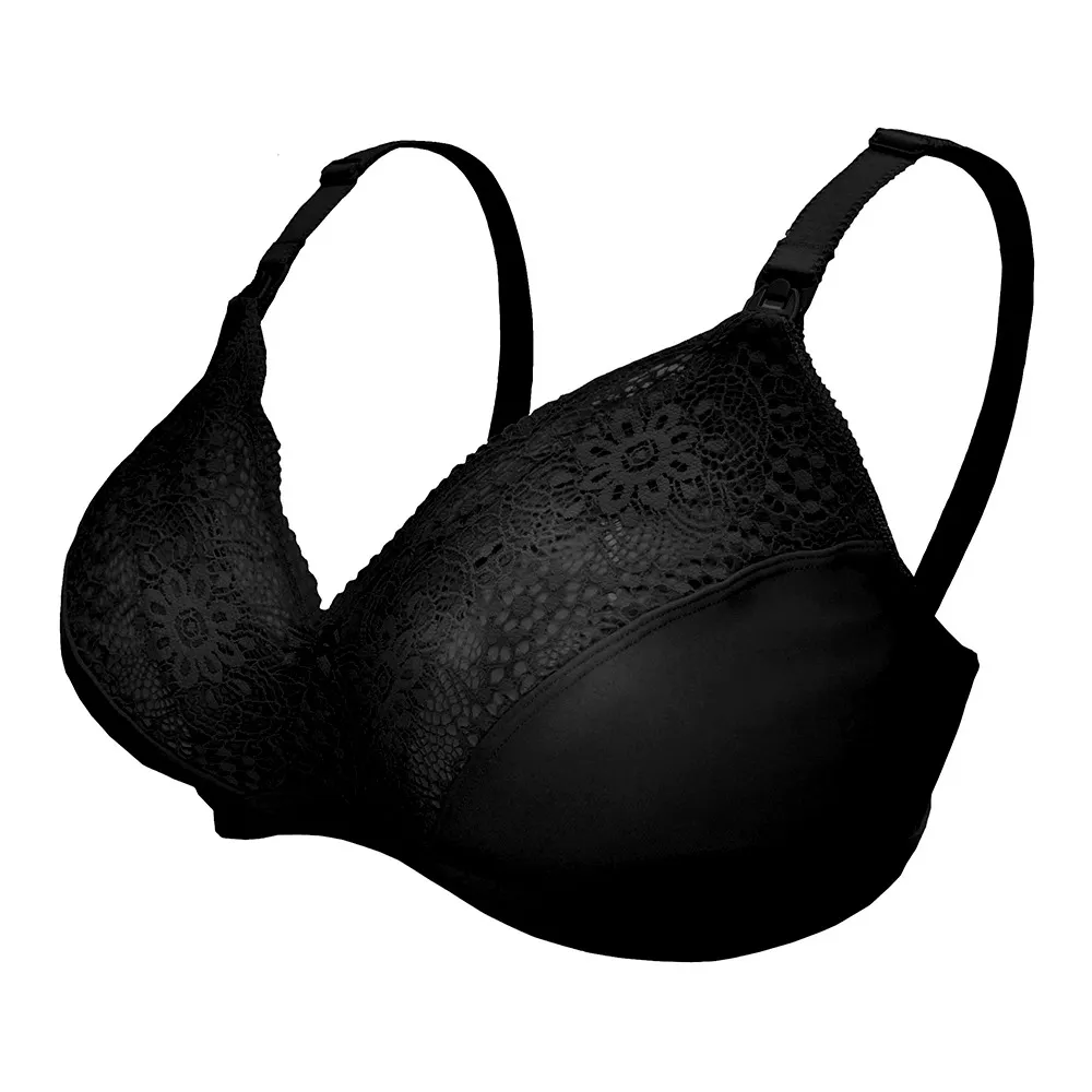 Carriwell Soft as Silk amme-bh sort - flere størrelser - 1 stk.
