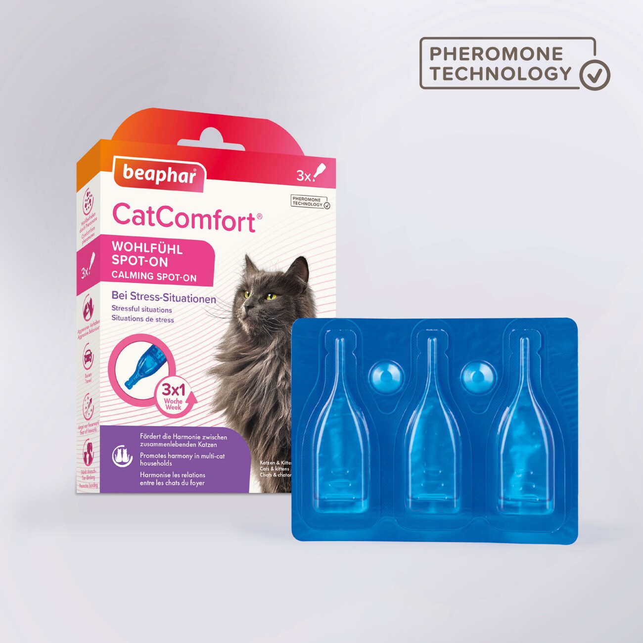Beaphar CatComfort Wohlfühl Spot-On 3x055 ml
