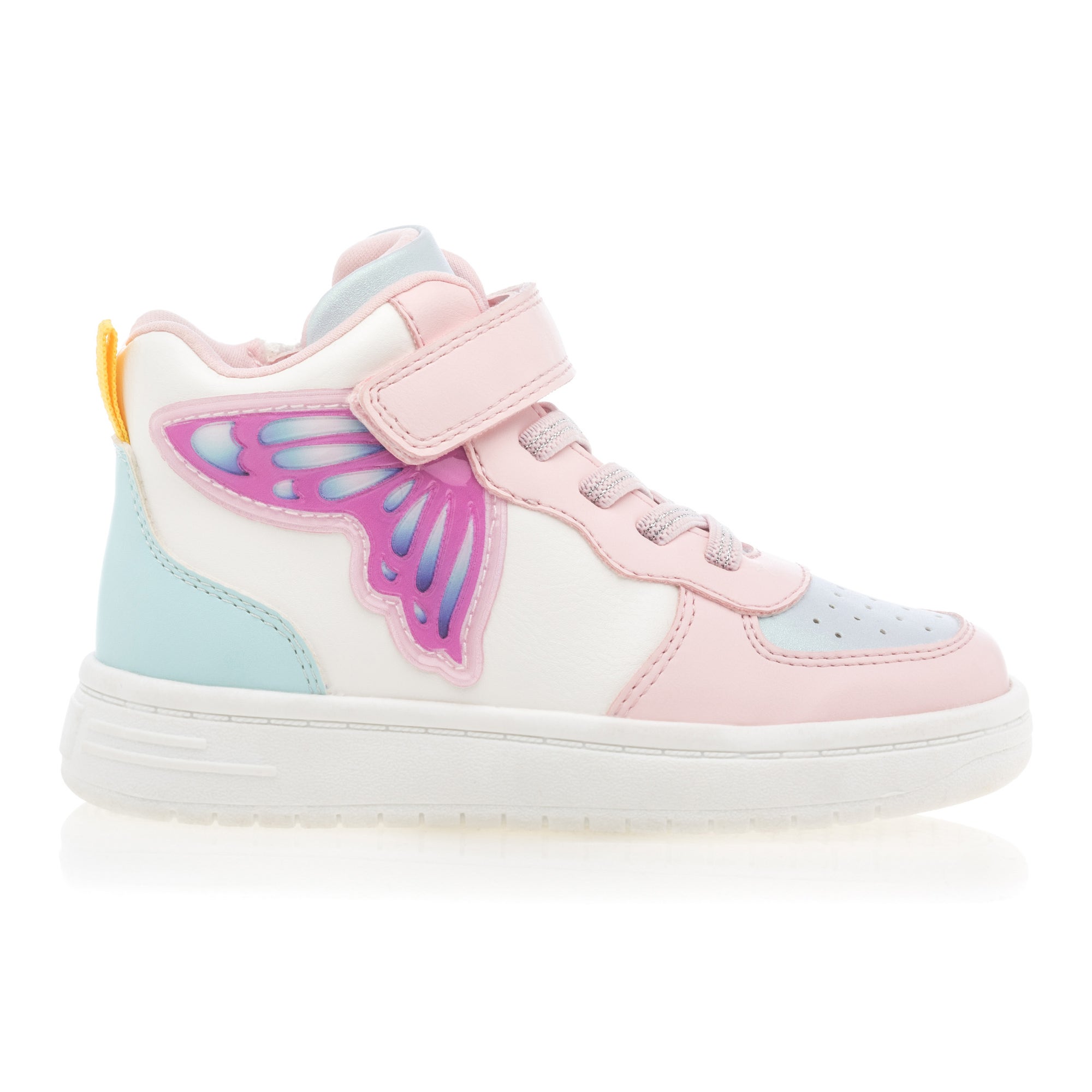 Baskets hautes Fille blanc