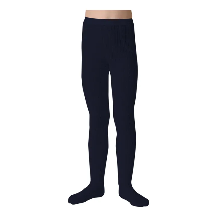 Collégien Collants Louise | Bleu marine