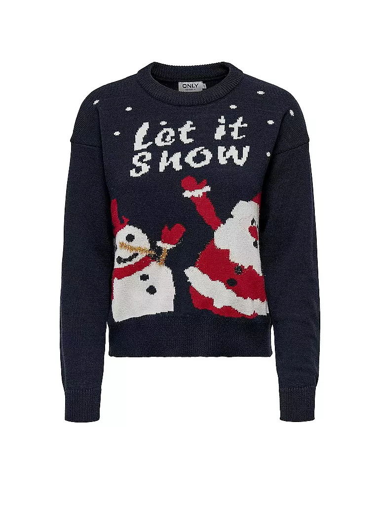ONLY Pullover  ONLXMAS dunkelblau