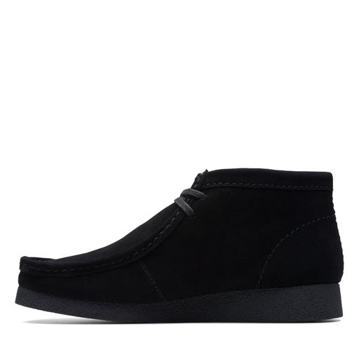 Clarks WallabeeEVO Støvler, Black Suede, 42.5