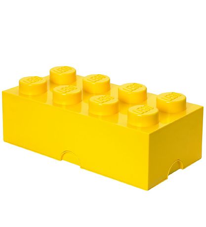 LEGO® Storage Aufbewahrungsbox - 8 Knäufe - 50x25x18 - Gelb