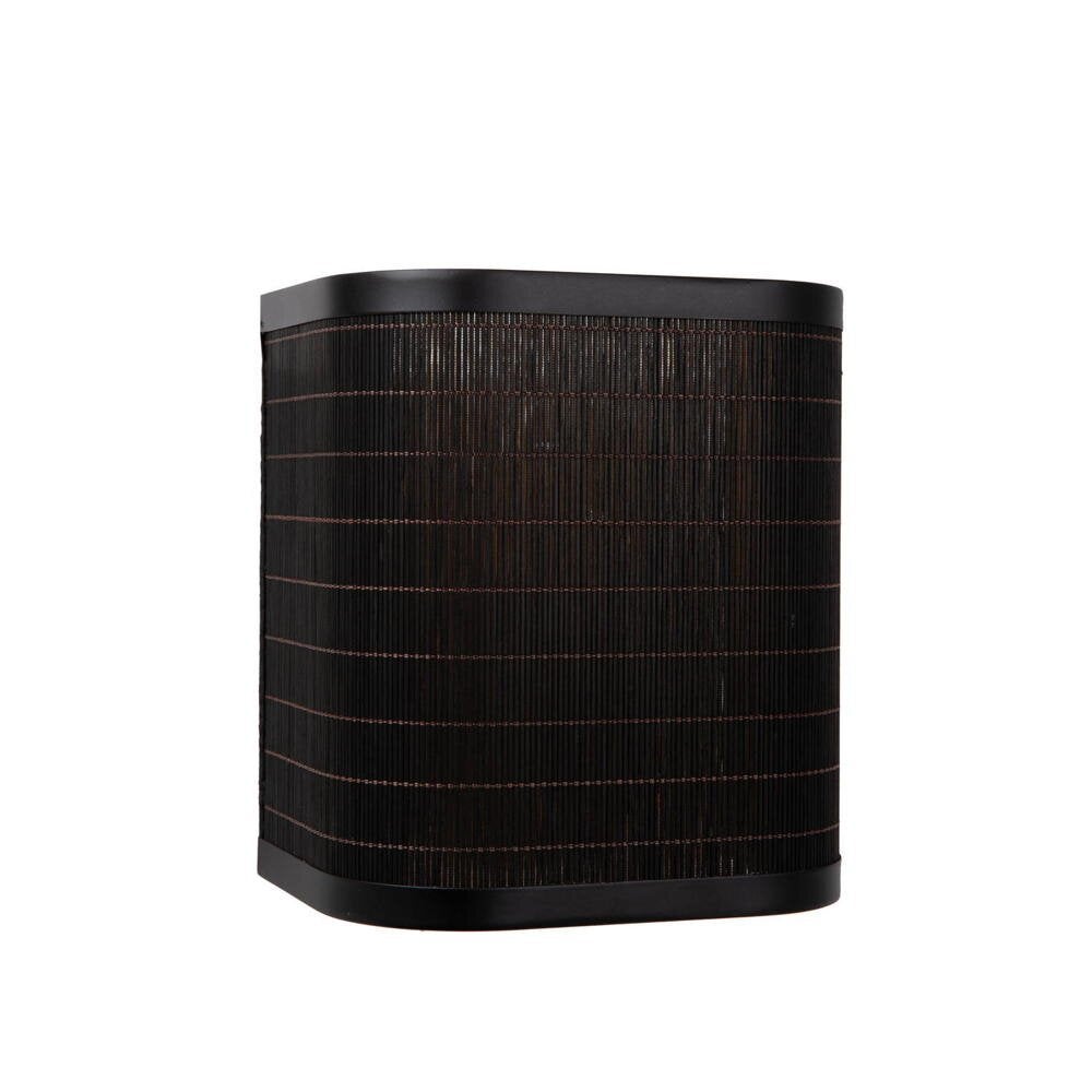 Tagalog wandlamp in zwart E27