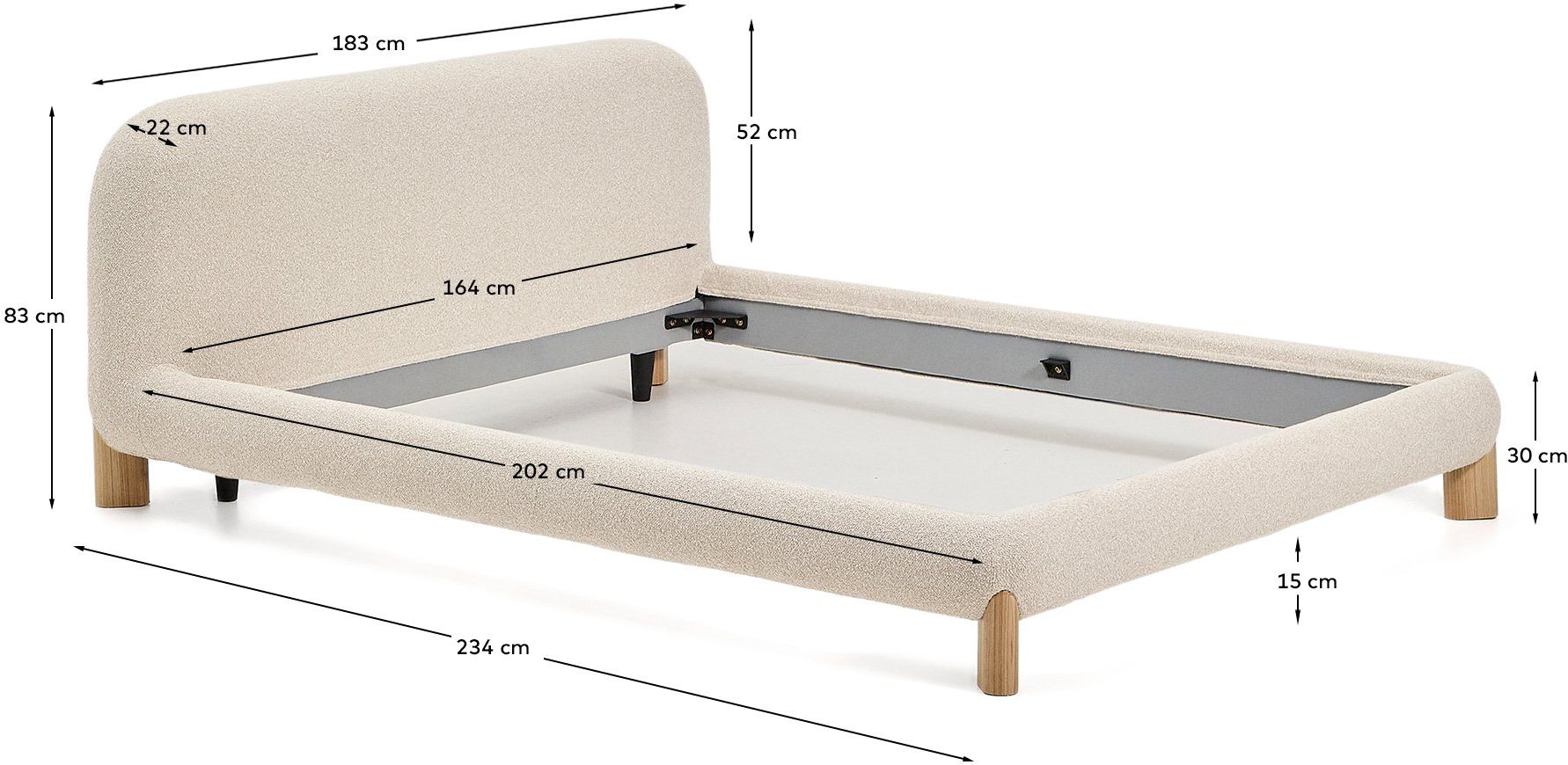 Kave Home Odina Bed