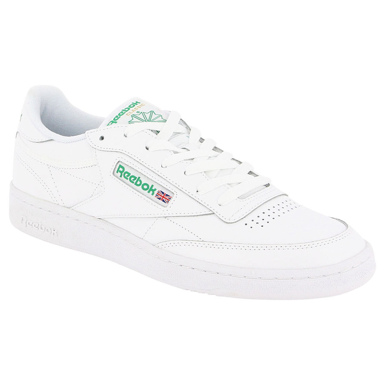 Reebok Baskets en Cuir Club C 85 blanches