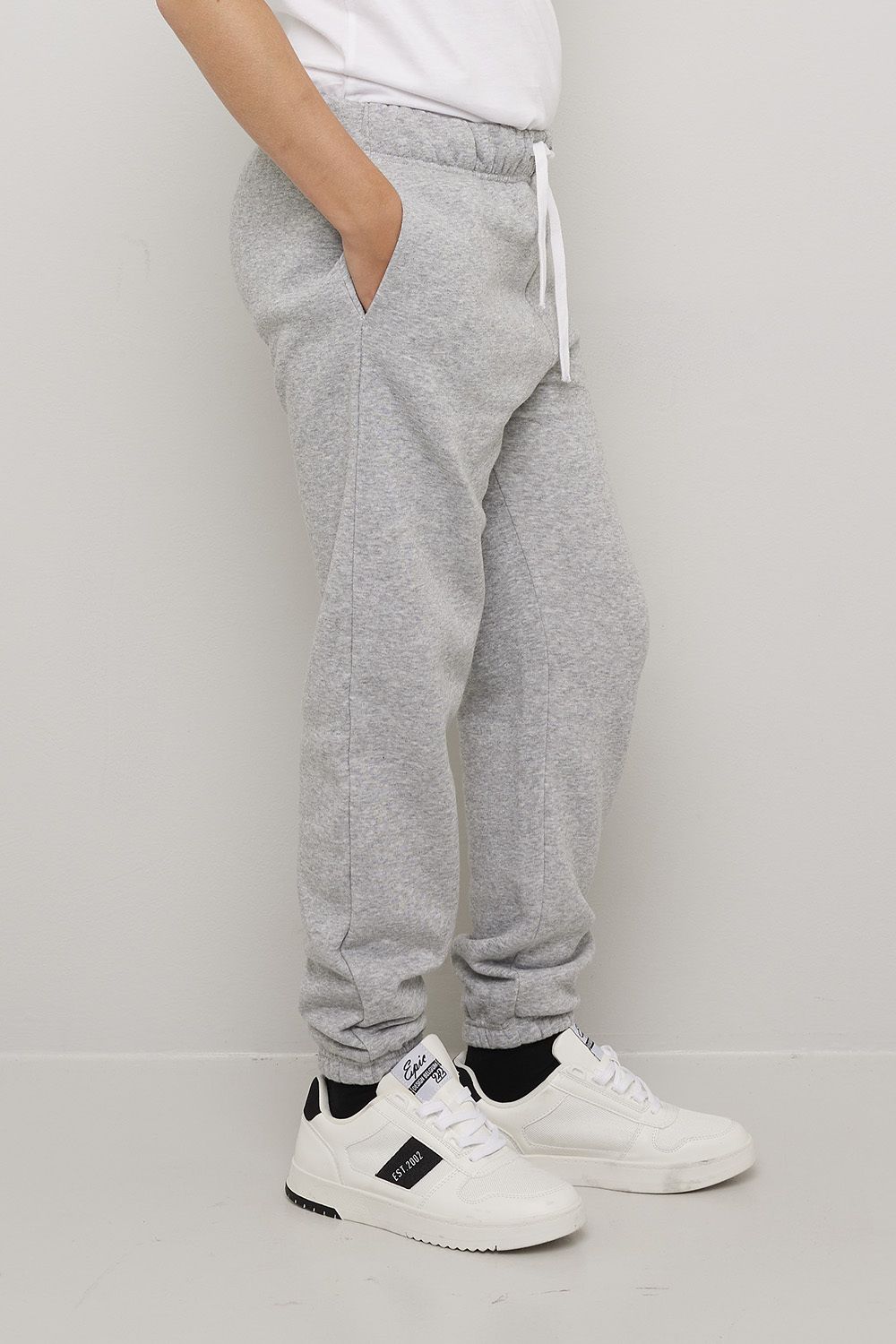 Joggebukse loose fit med lommer