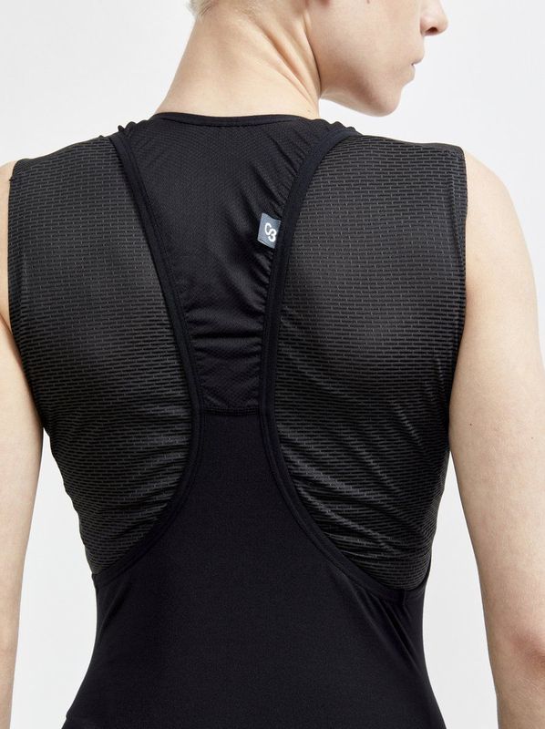 Craft - Core SubZ Wind Bib Tights - Fietsbroek - Black - Materiaal: Elastisch