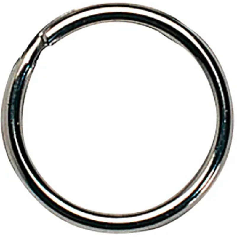 Rieffel Schlüsselringe 8050 FS, 38 mm, 100 Stück, silber
