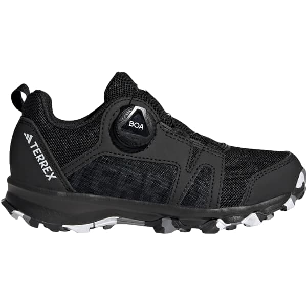 Chaussure trail ADIDAS TERREX AGRAVIC BOA K CORE BLACK/FTWR WHITE/GREY THREE