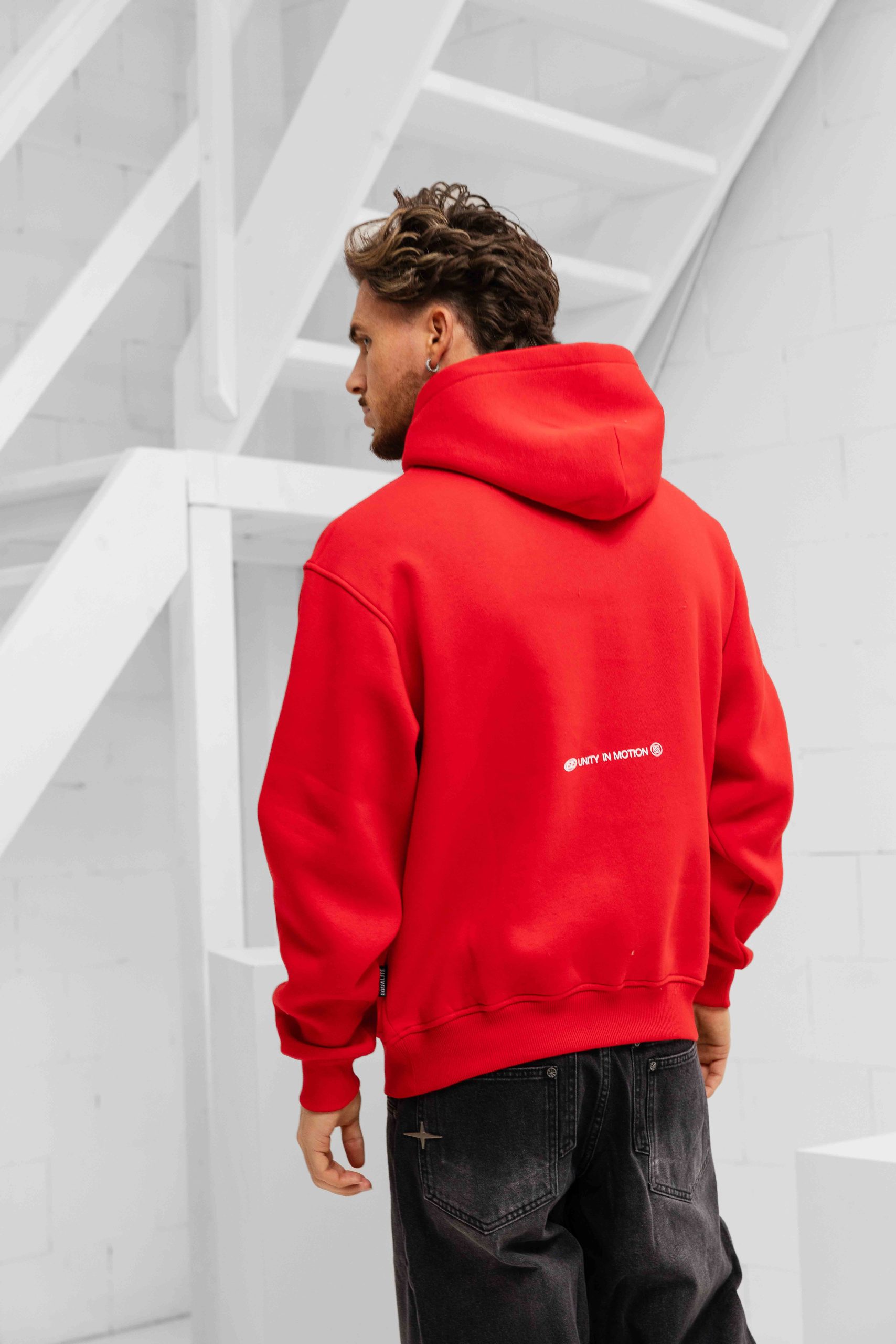 Equalité Celeste Hoodie Heren Rood