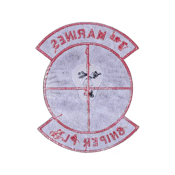 Unbekannt -  Abzeichen US Textil 3rd Marines Sniper Plt.