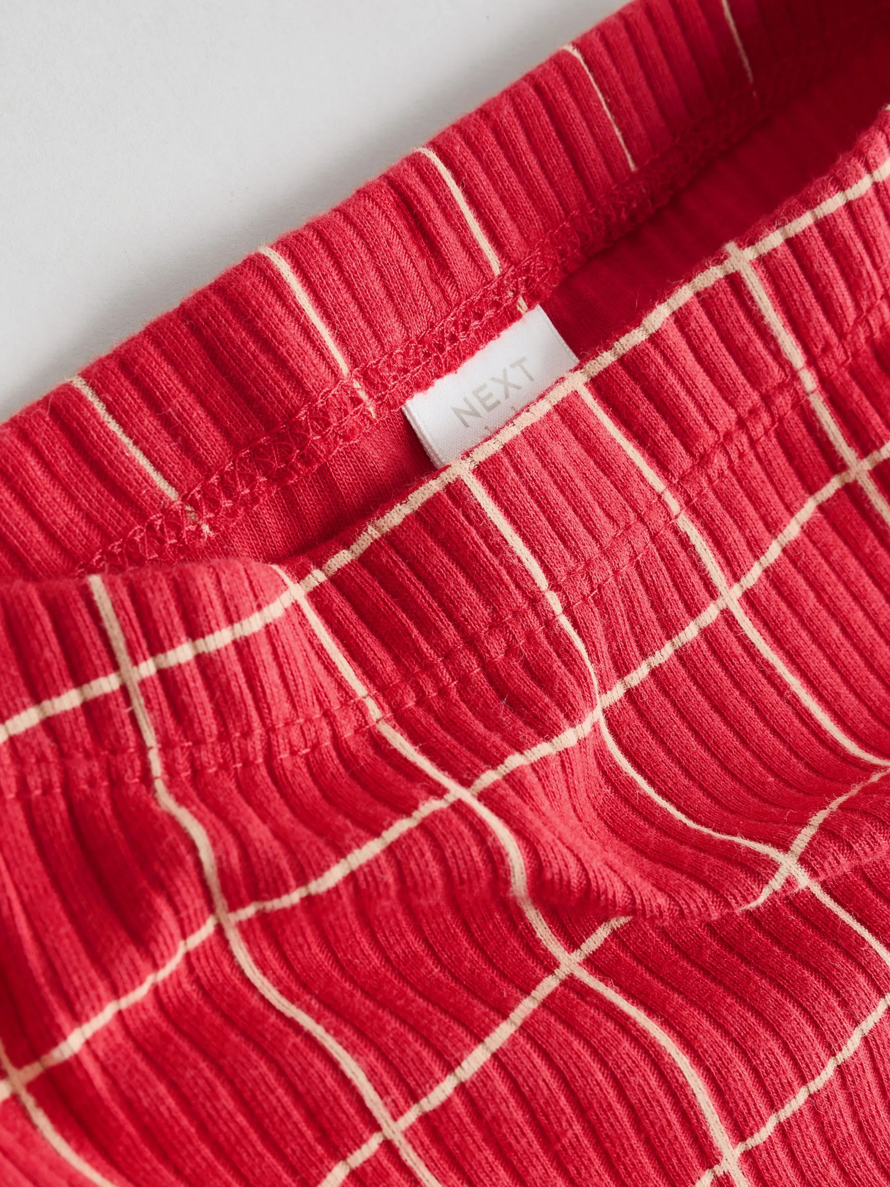 Rood met grafische print - Kerstmis Sweat en Joggingbroek Baby Set (0mnd-2jr)
