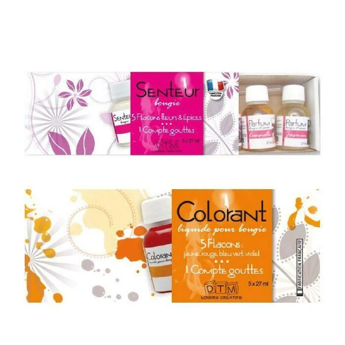 Graines Créatives Coffret 5 Colorants & 5 Arômes