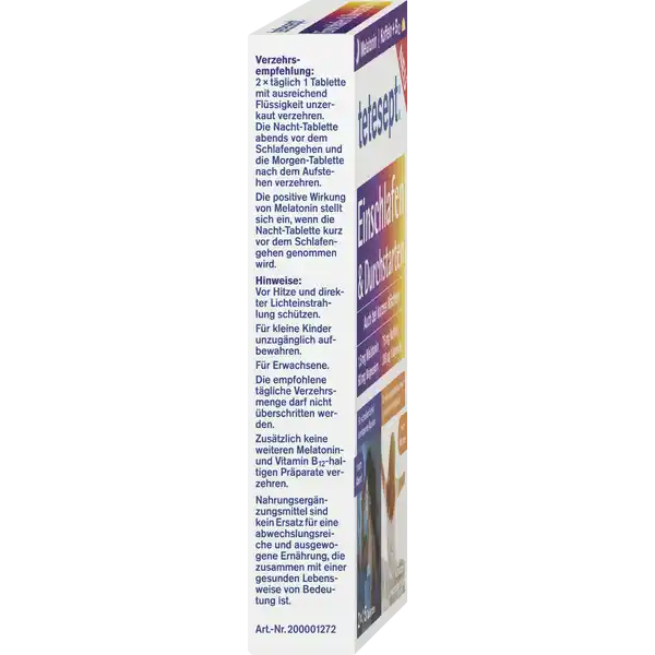 Einschlafen & Durchstarten Tabletten