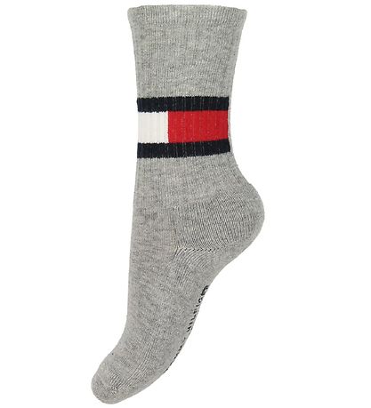 Tommy Hilfiger Strr?mper - 2-pak - Flag - Navy/Gr?