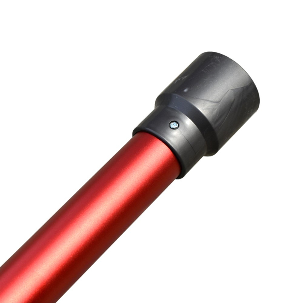 Ersatz Saugrohr Metall Verlängerungs Stange für Dyson Staubsauger V7 / V8 / V10 / V11 - Rot
