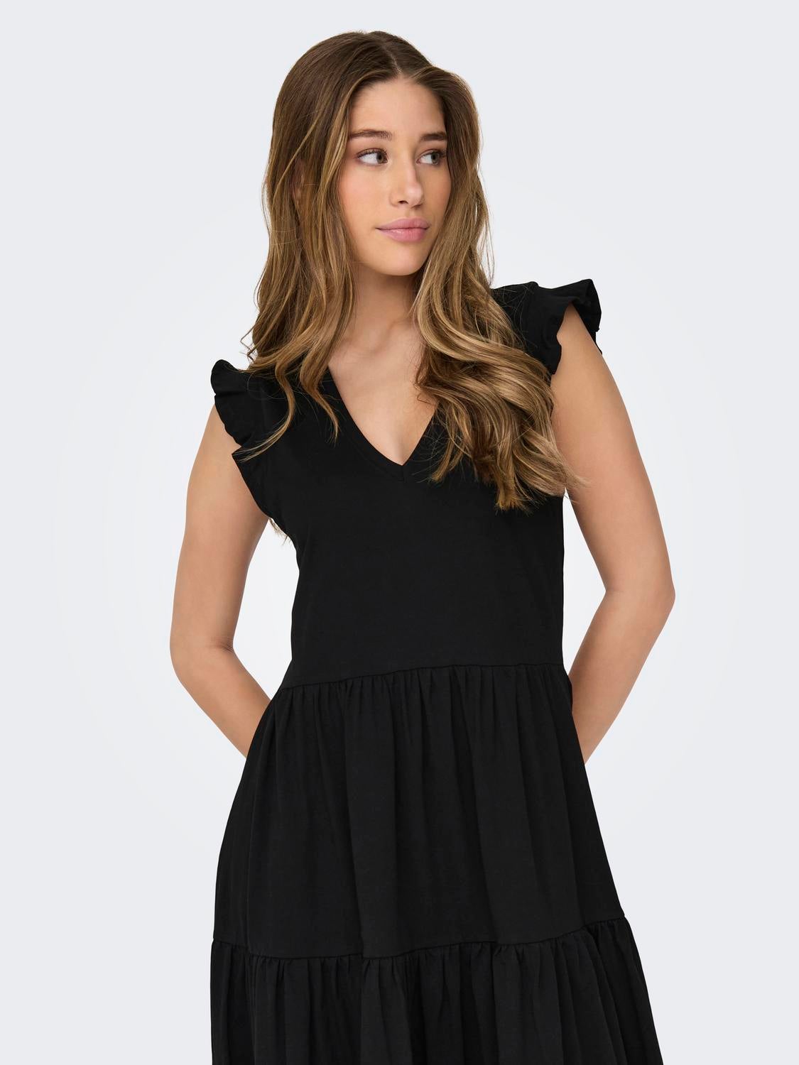 ONLMAY Kurzes Kleid Black