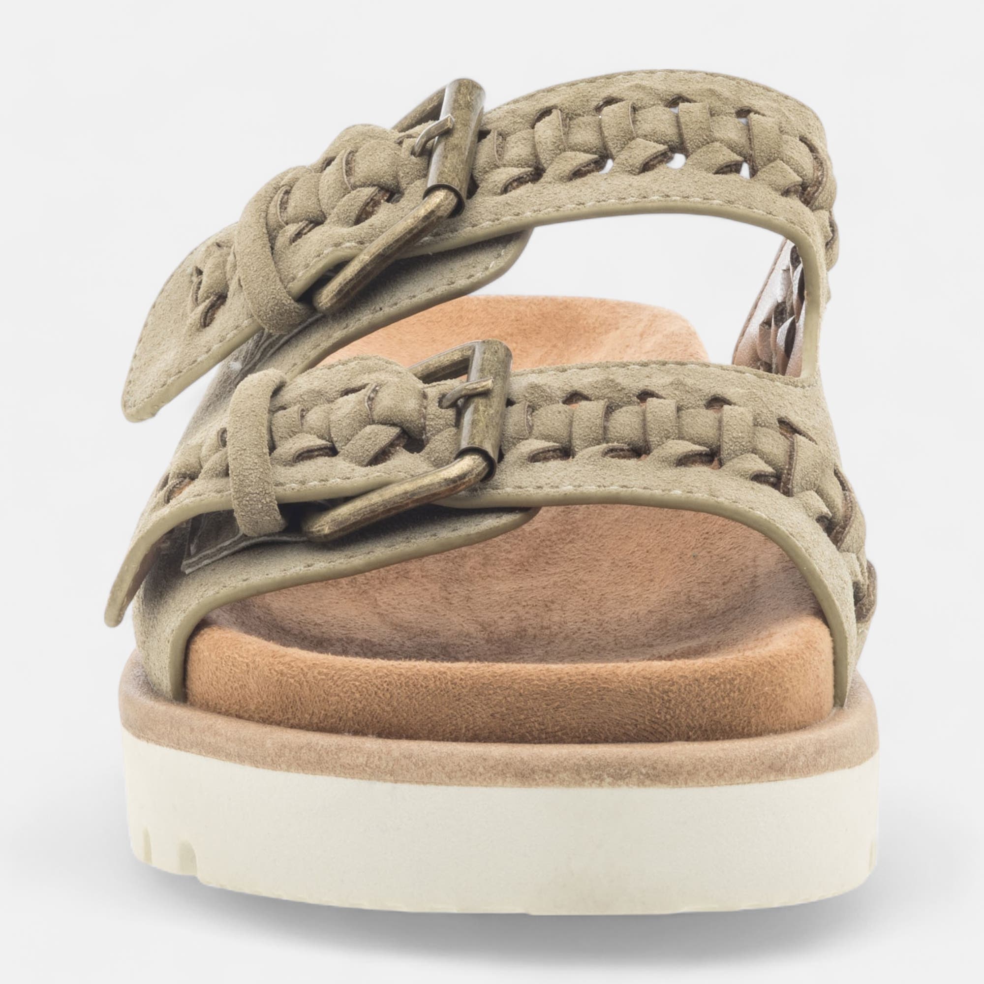 Mules Femme kaki