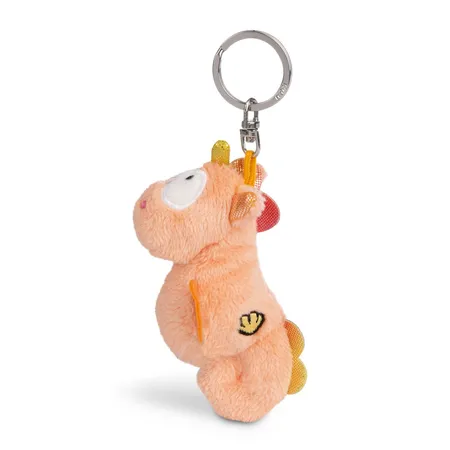 NICI Schlüsselanhänger Seepferdchen Laguna Rainbow orange 9cm GREEN