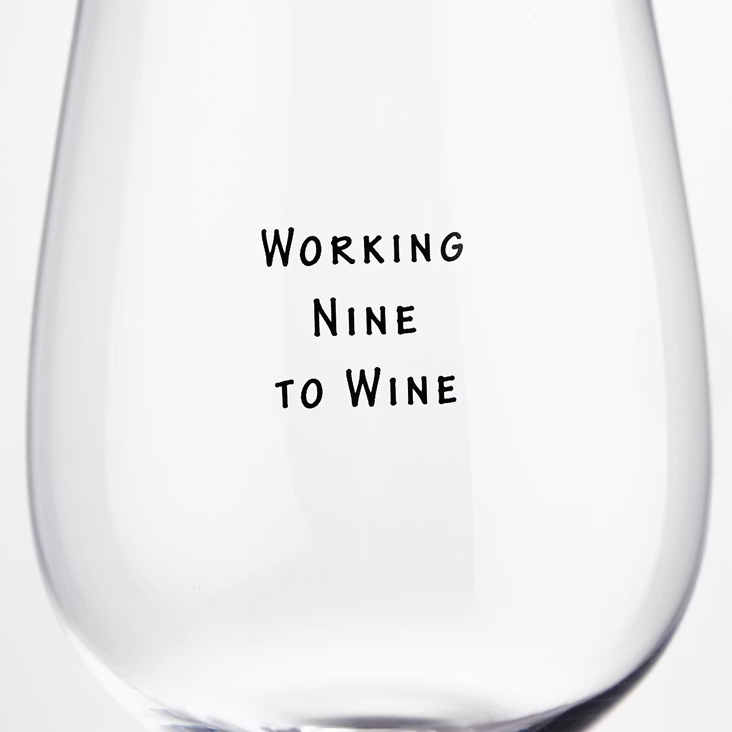 HAPPY HOUR Weinglas Nine to Wine 6er-Set