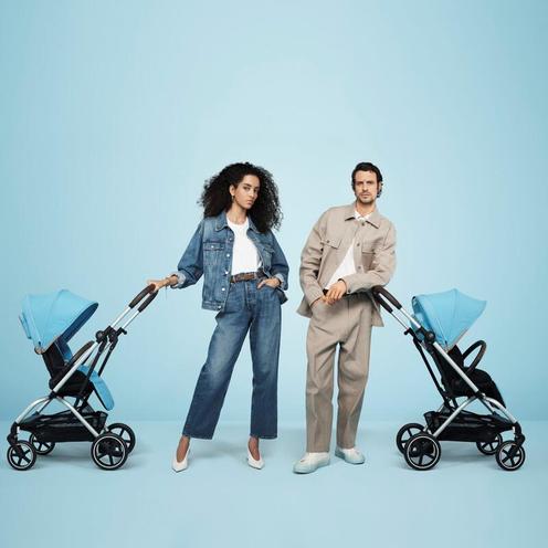 Poussette Eezy S Twist+ 2 BLK - Magic Black - CYBEX