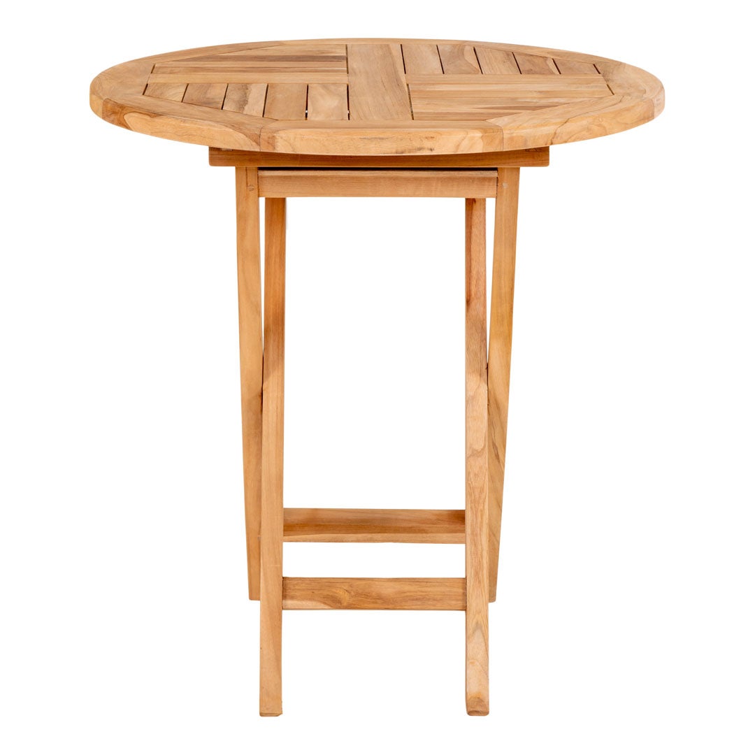 Oviedo tuintafel, Ø70 cm, teak. 70 x 70 x 75 cm
